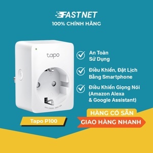 Ổ cắm điện Wifi thông minh TP-Link Tapo P100