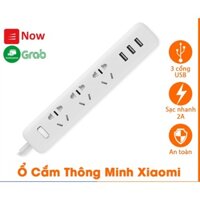 Ổ Cắm điện XIAOMI 6 cổng Power Strip 3 USB - Hàng Chính Hãng - đa năng nối dài an toàn cho điện thoại nhà bếp xịn đẹp rẻ