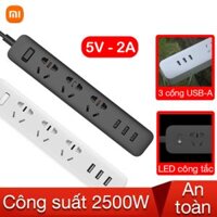 Ổ cắm điện Xiaomi Mi Power Strip XMCXB01QM tích hợp cổng sạc USB – Tech1 Store