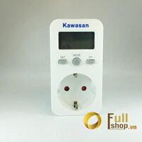 Ổ cắm đo điện năng tiêu thụ đồng hồ đo công suất đa năng Kawa Kw - EN106