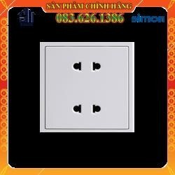 Ổ cắm đôi 2 chấu Simon 701072