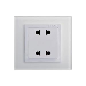 Ổ cắm đôi 2 chấu Simon 80456