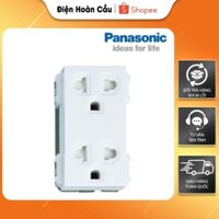 Ổ cắm đôi 3 chấu Panasonic WEV1582SW (hộp 10 cái)