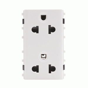 Ổ cắm đôi 3 chấu Schneider 3426UEST2M