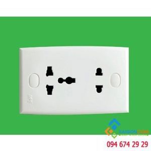 Ổ cắm đôi đa năng MPE A30US2M
