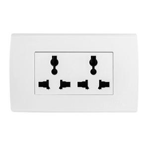Ổ cắm đôi liền Artdna A83-2MC03