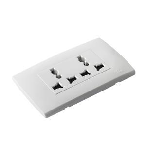 Ổ cắm đôi liền Artdna A83-2MC03