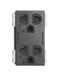 Ổ cắm đôi Panasonic WEG15829B-G Dòng Gen-X