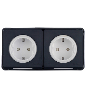Ổ cắm đôi Schneider Mureva MUR36029