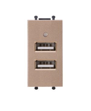 Ổ cắm đôi USB Uten Q120-2USB