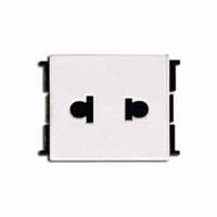 Ổ cắm đơn 2 chấu 10A size M Schneider F1426USM_WE_G19