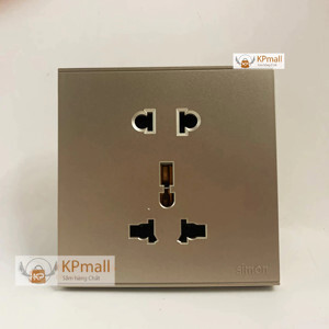 Ổ cắm đơn 2 chấu + ổ đa năng 721080
