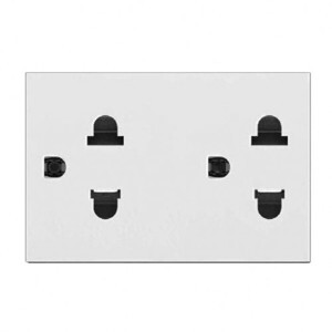 Ổ cắm đơn 3 chấu 2M Legrand 572116 (màu trắng)