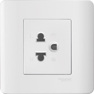Ổ cắm đơn 3 chấu Zencelo Schneider E84426UESTR-WE-G19
