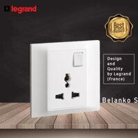 Ổ cắm đơn đa năng có công tắc | Legrand 617667