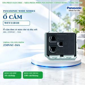 Ổ cắm đơn Panasonic WEV1181H