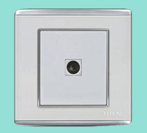 Ổ cắm đơn TIVI UTEN V4.0G-1TV