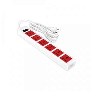 Ổ cắm ECO 6 lỗ 3 chấu dây 2m Điện Quang ĐQ ESK 2BR 63ECO