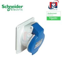 Ổ cắm gắn tủ IP44 16A, 2P+E, 230V - Schneider - PKF16G423