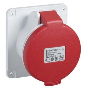 Ổ cắm gắn tủ Schneider IP44 PKF16G434 16A