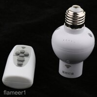 Ổ cắm giữ bóng đèn điều khiển không dây có thể điều chỉnh độ sáng E27 Công tắc bật / tắt