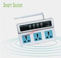 Ổ cắm GSM điều khiển từ xa bằng bằng sim điện thoại 3in1