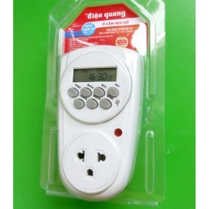 Ổ cắm hẹn giờ Điện Quang ĐQ ESK DT08 W 13