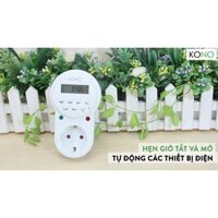 Ổ CẮM HẸN GIỜ LẬP TRÌNH ĐIỆN TỬ TIMER 24H/TUẦN DECOM