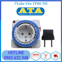 Ổ cắm hẹn giờ tắt mở kiểu cơ ATA AT-16 chính hãng