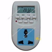 Ổ cắm hẹn giờ thông minh  AL-16 10A -220 al06,công tắc hẹn giờ bật tắt tự động - Phụ kiện THỦY SINH GIÁ RẺ AQUAGOLD