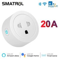 Ổ cắm hẹn giờ wifi Smart Life,Tuya  chịu tải 2000w