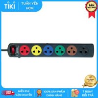 Ổ Cắm Kéo Dài 6S LIOA 6S3 Dây 3m