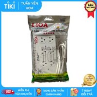 Ổ cắm kéo dài công suất lớn 6 ổ cắm 2 lõi 6SS2.5-2 LiOA