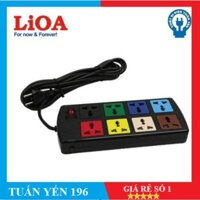 Ổ cắm kéo dài đa năng LiOA 8 ổ cắm (8D32N 8D52N 8D32WN 8D52WN)