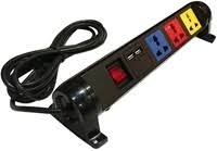 Ổ cắm kéo dài đa năng xoay có cổng sạc USB Lioa 4D32N2XUSB