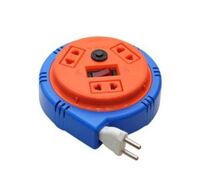 Ổ cắm kéo dài quay tay-cuộn dây kín kiểu đĩa bay mini OQMN3-3 LiOA
