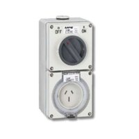 Ổ CẮM KẾT HỢP CÔNG TẮC 3 CỰC S-315