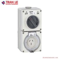 Ổ CẮM KẾT HỢP CÔNG TẮC 3 CỰC S-315