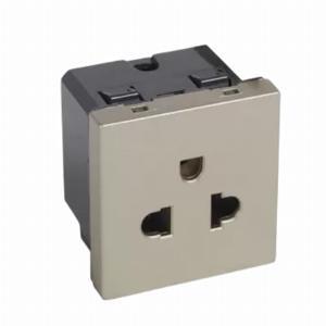 Ổ cắm Legrand, đơn 3 chấu màu champagne Arteor | 570039
