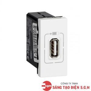 Ổ cắm Legrand, ổ sạc màu trắng Arteor |572071