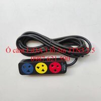 Ổ Cắm LiOA 3 Lỗ 3M 3TN3.2.5 3 Chấu Ko Công Tắc Thế Hệ Mới