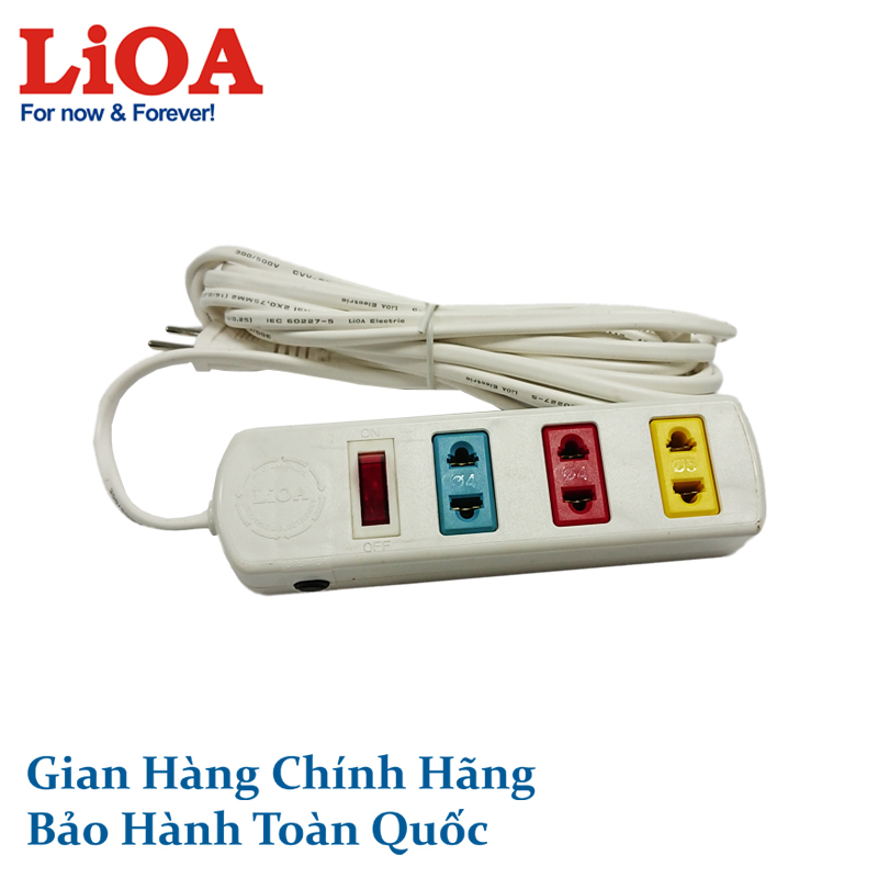 Ổ cắm LiOA 3S3W