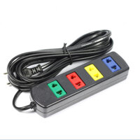 Ổ cắm lioa 4 lỗ 2 chấu dây 5m không có công tắc 4TC5-2