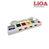 Ổ Cắm Lioa Có Đồng Hồ Vol 4OFSSV2.5-2 | 3300W – 2,5 Mét Dây