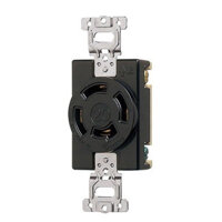 Ổ cắm locking âm 250V - 30A - 3P + Ground