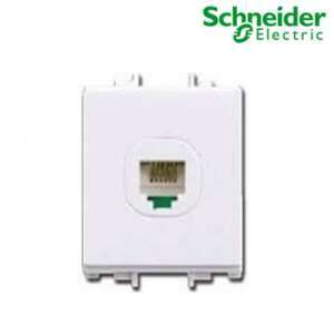 Ổ cắm mạng cat5e S-Flexi Schneider F50RJ5EM_WE_G19