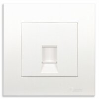 Ổ cắm mạng CAT6 đơn Schneider KB31RJ6_WE_G19