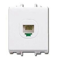 Ổ cắm mạng cat6 Schneider F50RJ8M6_WE_G19 size M
