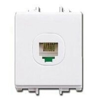 Ổ cắm mạng cat6 Schneider F50RJ8M6_WE_G19 size M