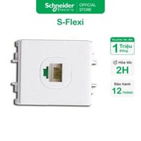 Ổ cắm mạng cat6 size M - Schneider Electric - F50RJ8M6_WE_G19
